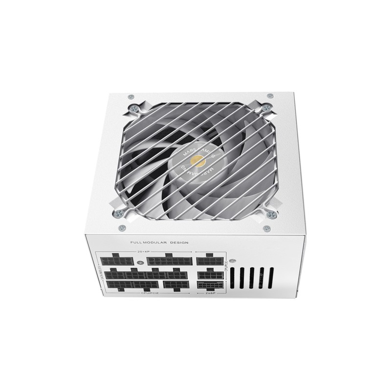 Fuente MARS GAMING 1000W ATX 80+Gold Blanc(MPB1000SIMW) Fuente MARS GAMING 1000W ATX 80+Gold Blanc(MPB1000SIMW)