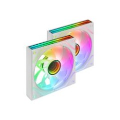 Ventilador Mars Gaming ARGB Kit 2 Blanco (MF3DPROX2RW)