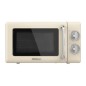 Microondas CECOTEC ProClean 3110 Retro Beige 20L(01709) Microondas CECOTEC ProClean 3110 Retro Beige 20L(01709)
