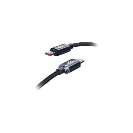 Cable SUBBLIM USB-C 2.0 M/M 1m Negro (SUBCAB-C06001)