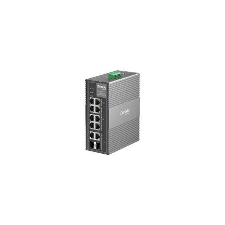 Switch TP-Link Omada 8xRJ45 2xSFP PoE Gris (IES210GPP)
