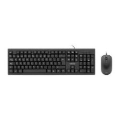 Teclado+Ratón NILOX USB 2.0 Negro (NXKME000005)