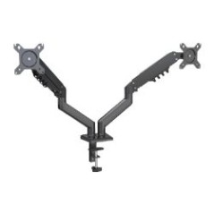 Soporte Mesa NILOX 32" 2 Brazos Articulados (NXDMA02B)