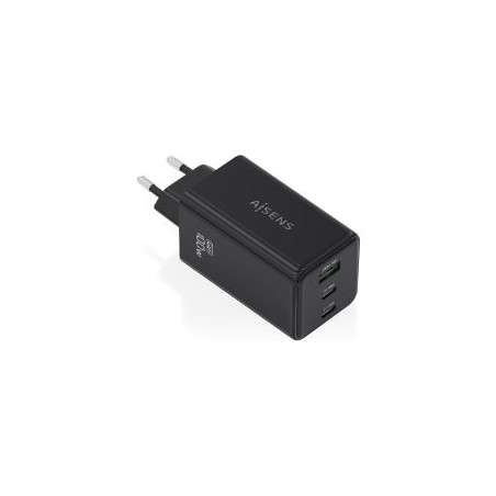 Cargador AISENS 100W 1xUSB-A 2USB-C (ASCH-100W3P052-BK)