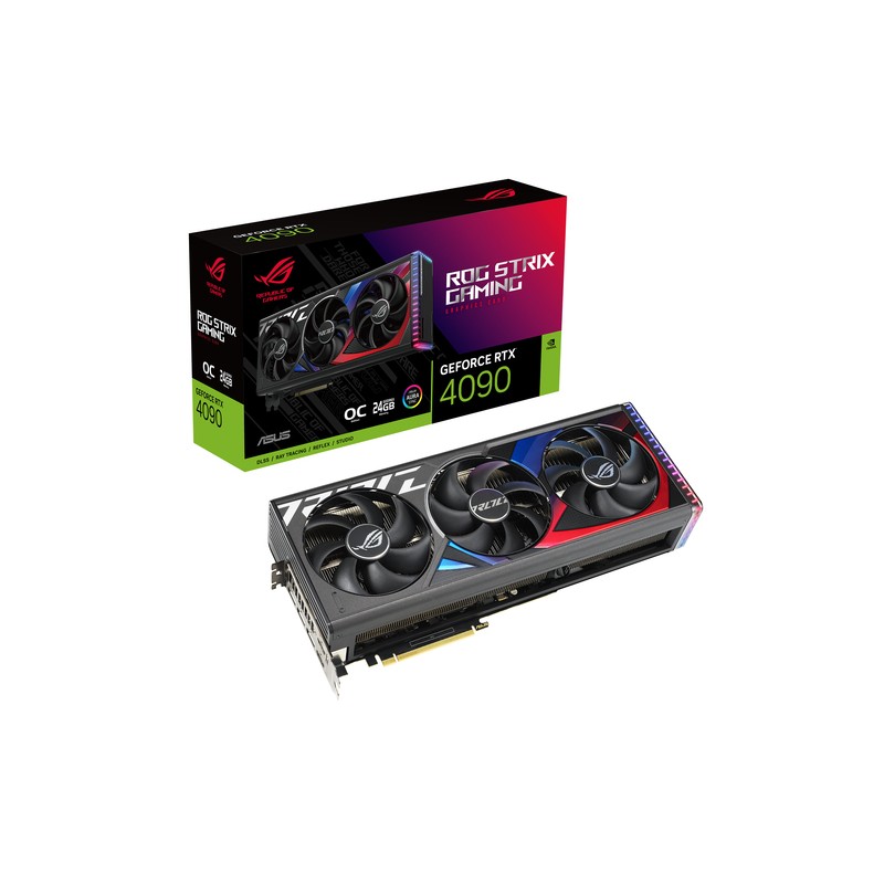 ASUS RTX 4090 24Gb GDDR6X (ROG-STRIX-RTX4090-O24-GAM)