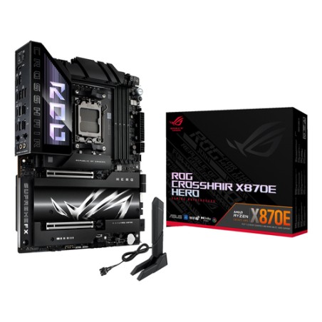 ASUS ROG CROSSHAIR X870E HERO:(AM5) 4DDR5 USB HDMI ATX