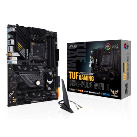 ASUS TUF GAMING B550-PLUS WIFI II: (AM4) 4DDR4 HDMI ATX