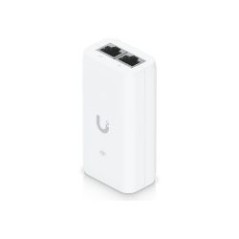 Adaptador Ubiquiti Inyector PoE 48V GbE Blanco (U-PoE)
