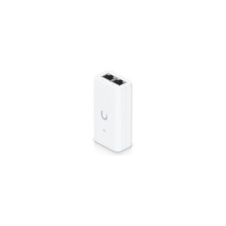 Adaptador Ubiquiti Inyector PoE 48V GbE Blanco (U-PoE)