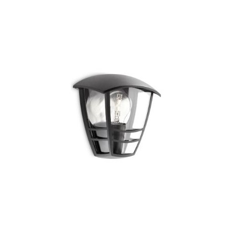 Aplique Mural Philips Creek 60W Negro (915002790302)