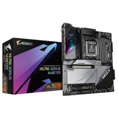 GIGABYTE X670E AORUS MASTER: (AM5) 4DDR5 HDMI RJ45 ATX