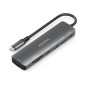 Docking AISENS 7en1 USB-C Gris (ASUC-7P026-GR)