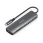 Docking AISENS 7en1 USB-C Gris (ASUC-7P025-GR)