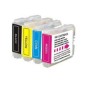 Tinta BROTHER Pack Negro/Tricolor (LC121VALBP) Tinta BROTHER Pack Negro/Tricolor (LC121VALBP)