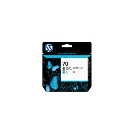 Tinta HP Cabezal Cian / Negro mate (C9404A) N70