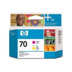 Tinta HP Cabezal Magenta Amarillo (C9406A) N70