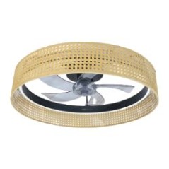 Ventilador Techo CECOTEC LampAero 600 Beige (08634)