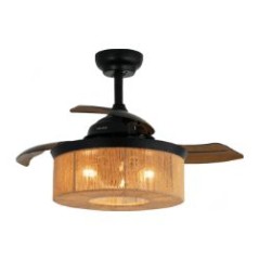 Ventilador Techo CECOTEC 3600 Invisible Natural (08624)