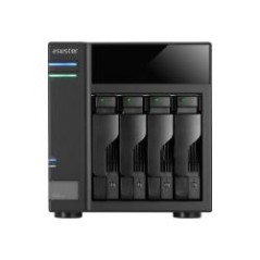 NAS Asustor SATA2/3 USB-B 3.0 4 Bahías Negro (AS6004U)