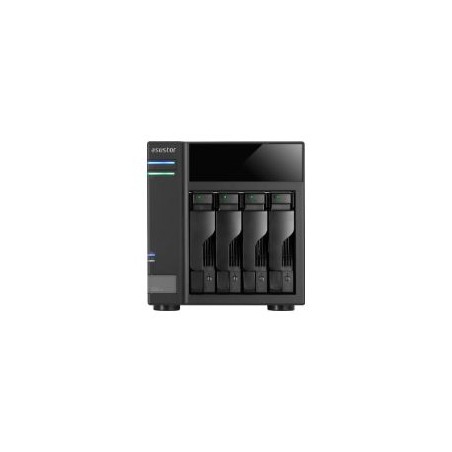 NAS Asustor SATA2/3 USB-B 3.0 4 Bahías Negro (AS6004U)