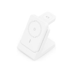 Cargador AISENS Qi Inalámbrico Blanco(ASCH-15W4WC063-W)