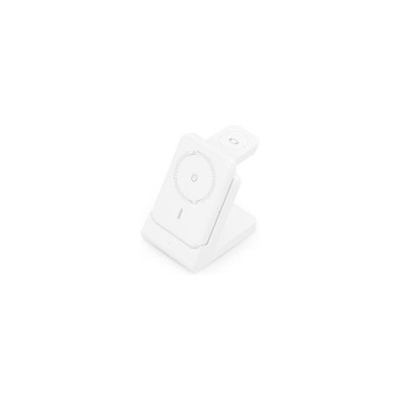 Cargador AISENS Qi Inalámbrico Blanco(ASCH-15W4WC063-W)