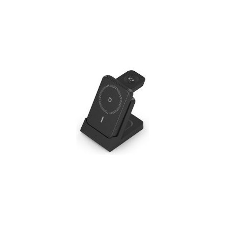 Cargador AISENS Qi Inalámbrico Negro(ASCH-15W4WC064-BK)