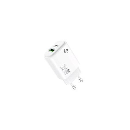 Cargador Pared SUBBLIM 25W USB-A USB-C (SUBCHG-6G2510)