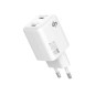 Cargador Pared SUBBLIM GaN 35W 2xUSB-C (SUBCHG-6G3520)