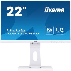 Monitor iiYAMA 22" VA FHD 75Hz Blanco (XUB2294HSU-W1)