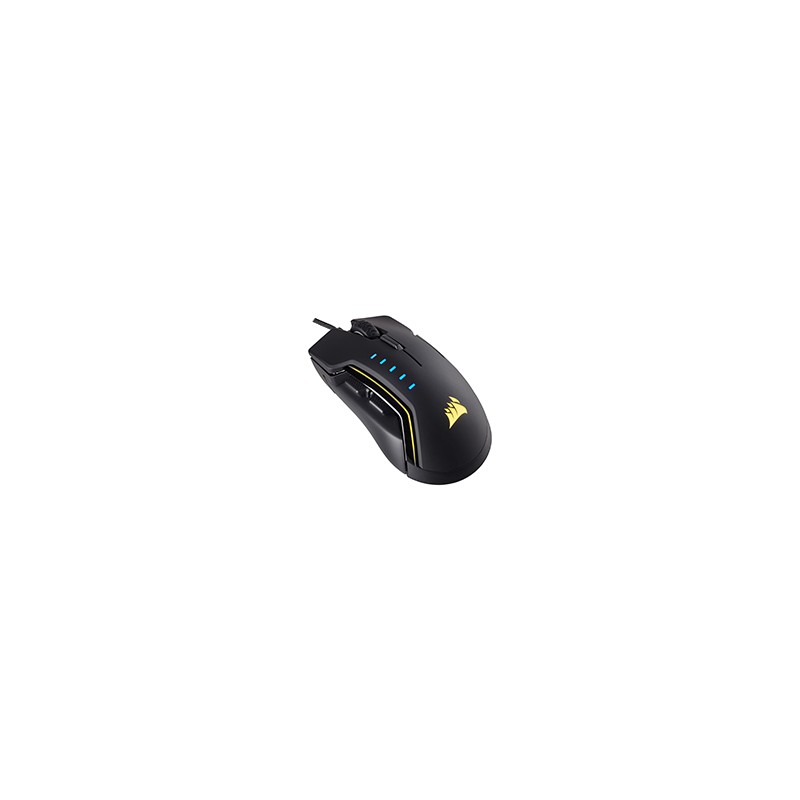 Raton Corsair Gaming Glaive RGB Negro (CH-9302011-EU) Raton Corsair Gaming Glaive RGB Negro (CH-9302011-EU)