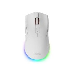 Ratón Mars Gaming RF Wireless BT 14400dpi Blanco(MMT3W)