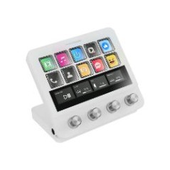 Control Deck Mars Gaming LCD 10 Teclas Blanco (MSDPROW)