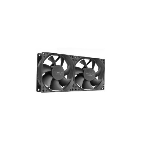 Ventilador Tacens Anima 8x8 Pack 2 Negro (AF8X2)