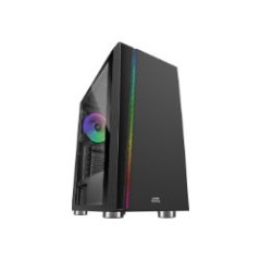 Semitorre Mars Gaming RGB S/Fuente Negra (MC8)