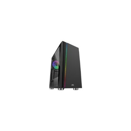 Semitorre Mars Gaming RGB S/Fuente Negra (MC8)