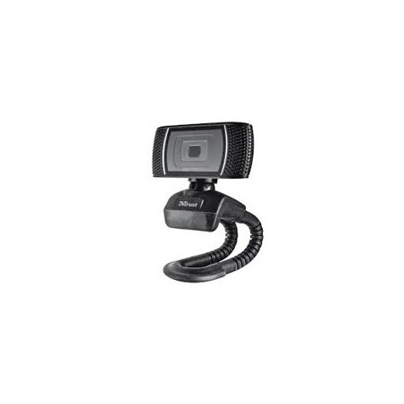 WebCam Trust Trino HD 720p USB Micrófono Negra (18679)