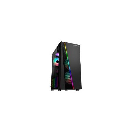 Torre Gaming UNYKA Glayze S/F RGB ATX Negra (511301)