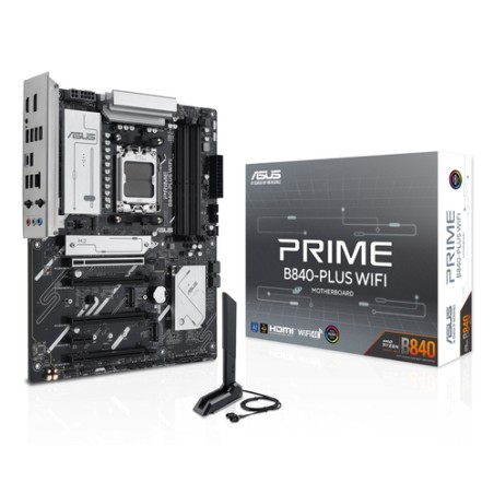 ASUS PRIME B840-PLUS WIFI: (AM5) 4DDR5 DP HDMI RJ45 ATX