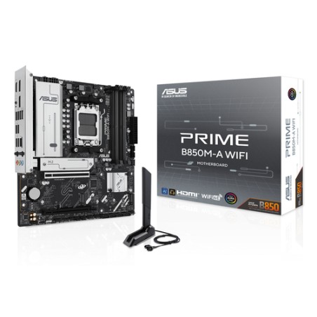 ASUS PRIME B850M-A WIFI: (AM5) 4DDR5 DP HDMI RJ45 mATX