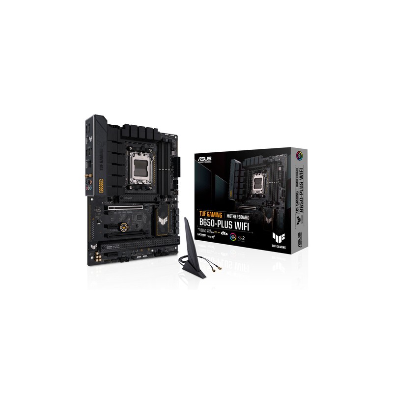 ASUS TUF GAMING B650-PLUS WIFI:(AM5) 4DDR5 HDMI DP ATX ASUS TUF GAMING B650-PLUS WIFI:(AM5) 4DDR5 HDMI DP ATX