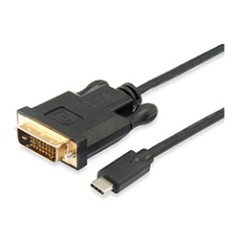 Cable EQUIP USB-C macho a DP DVI 24+1 1.8m (EQ133468)