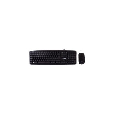 Teclado+Ratón Nilox Wireless Negro (NXKMWE0002)