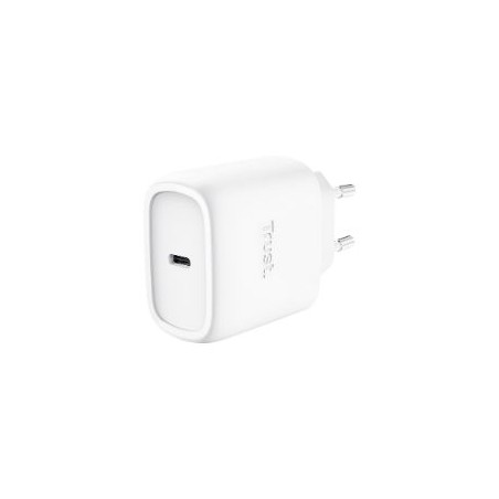 Cargador Pared Trust Maxo GaN 45W 1USB-C Blanco (25522)