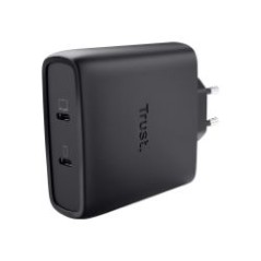 Cargador Trust Maxo GaN 100W 2xUSB-C Cable 2m (25527)
