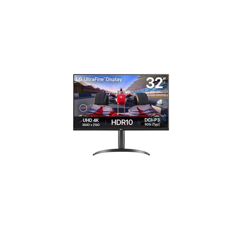 Monitor LG 32" UHD 4K HDMI DP (32UR550K-B)