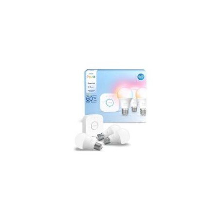 Bombilla Philips Hue E27 800L 3 Unidades (929004235411)