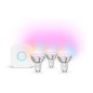 Kit Iluminacion Philips Hue 3xGU10+Puente(929004235707)
