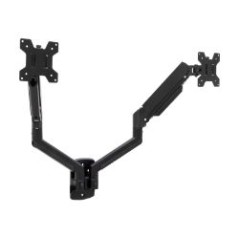 Soporte Pared TooQ 13"-34" 2 Brazos Negro (LP1434TNR-B)