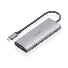 Docking AISENS 7en1 USB-C 4K/60Hz Gris (ASUC-7P031-GR)